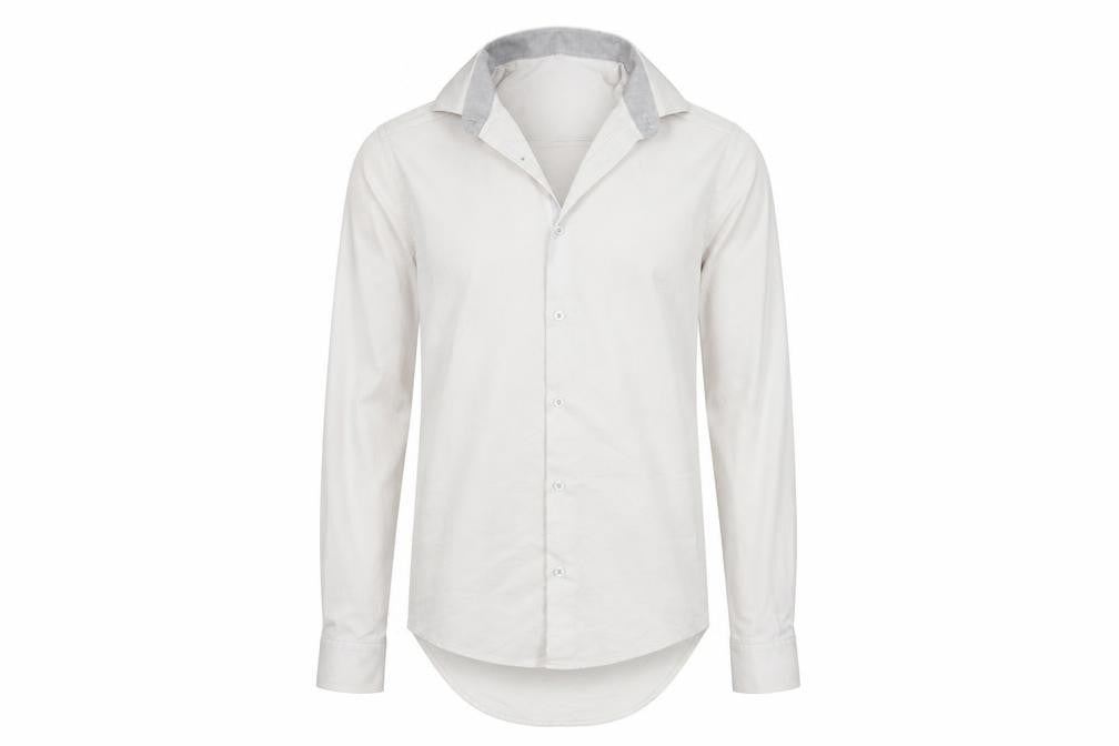 River Island Mens White    Button-Up Size S