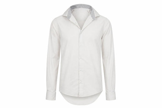 River Island Mens White    Button-Up Size S