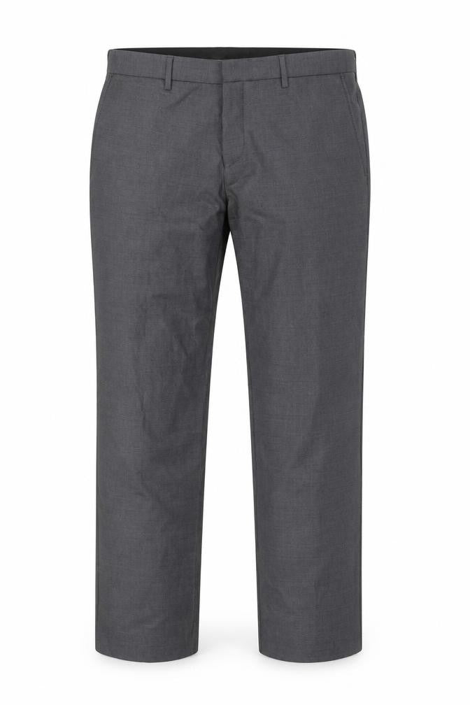 River Island Mens Grey   Dress Pants Trousers Size 34 in L30 in