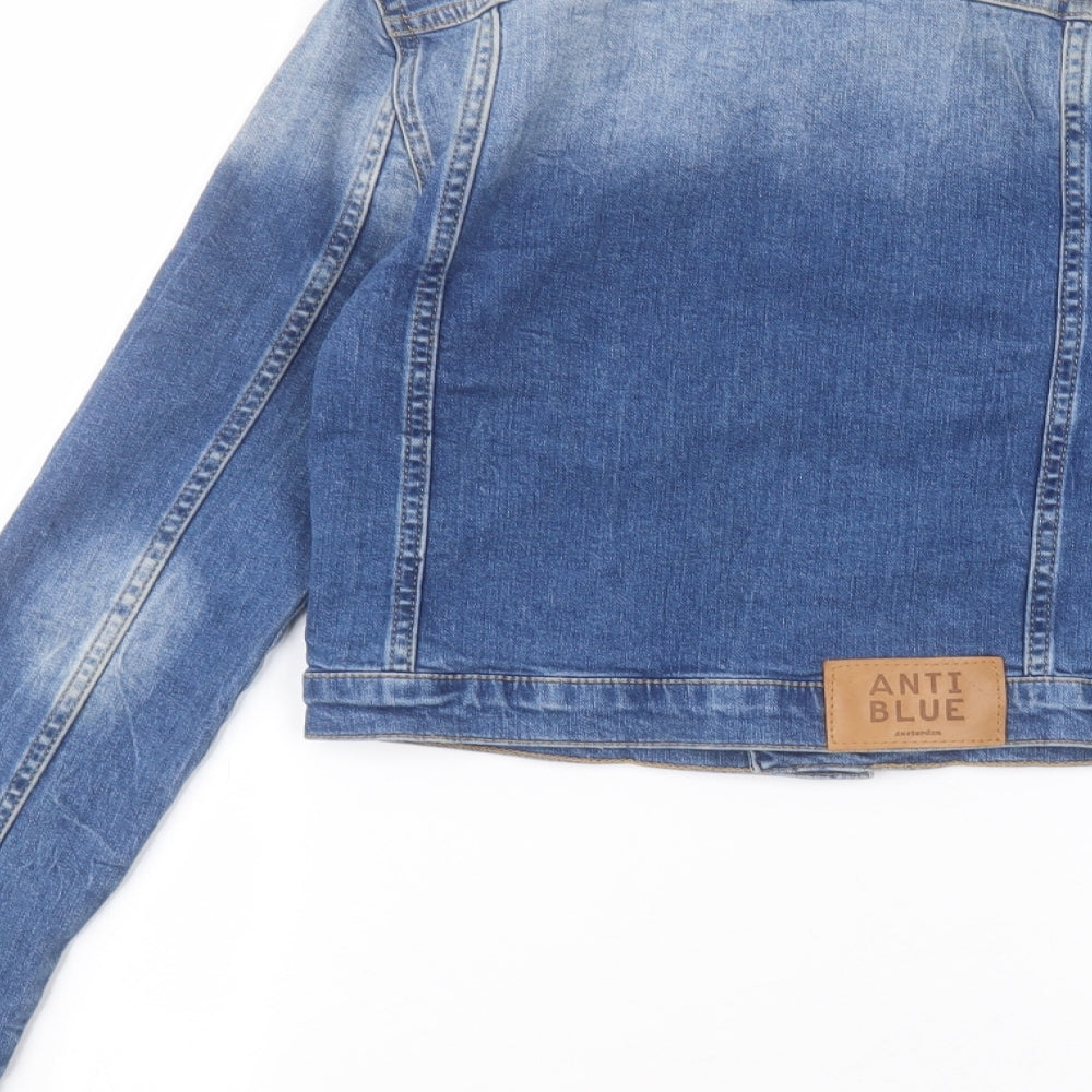 anti blue Womens Blue   Jacket  Size XS