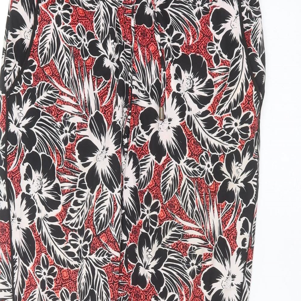 New Look Womens Red   Trousers  Size 8 L25 in