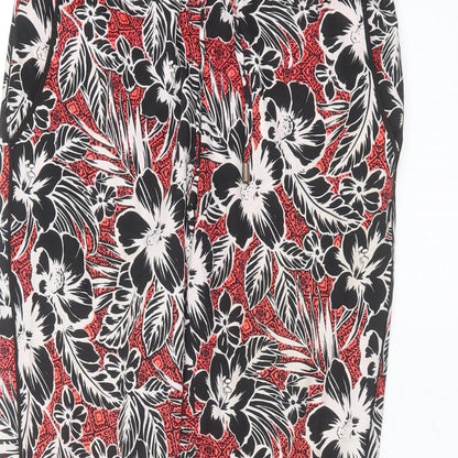 New Look Womens Red   Trousers  Size 8 L25 in