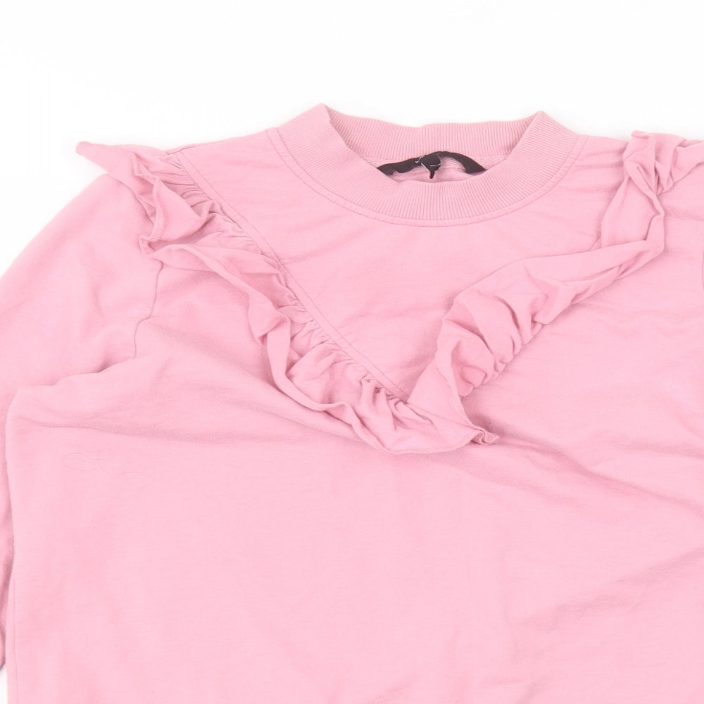 Vera Moda Womens Pink   Pullover Jumper Size M