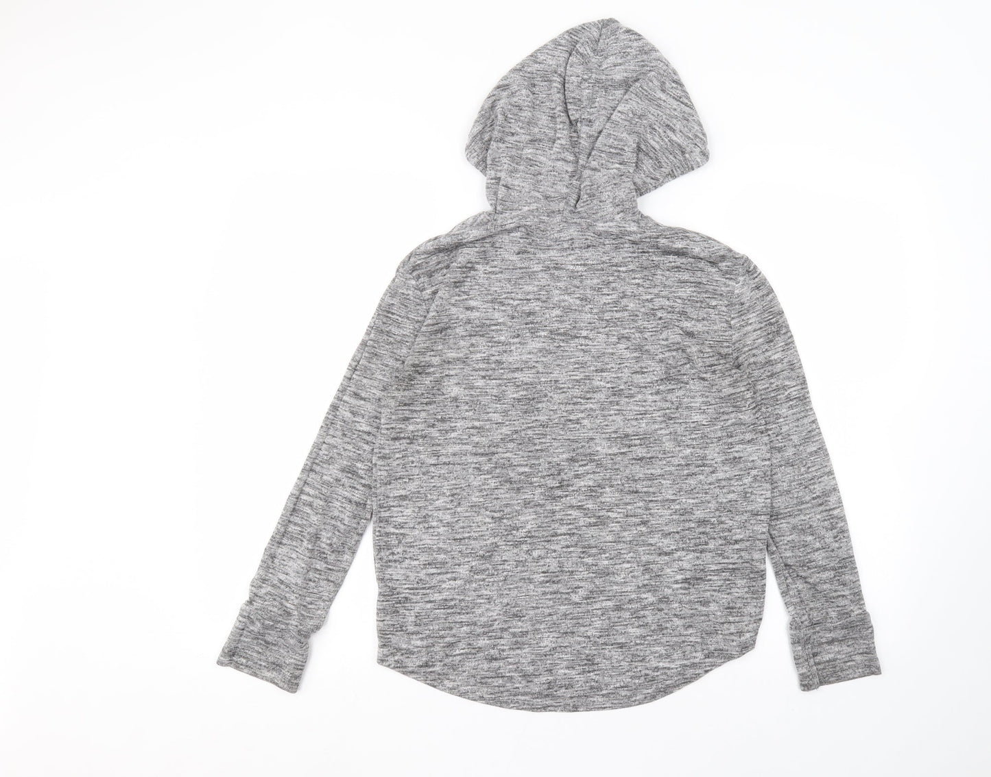 Papaya Womens Grey   Pullover Hoodie Size XS