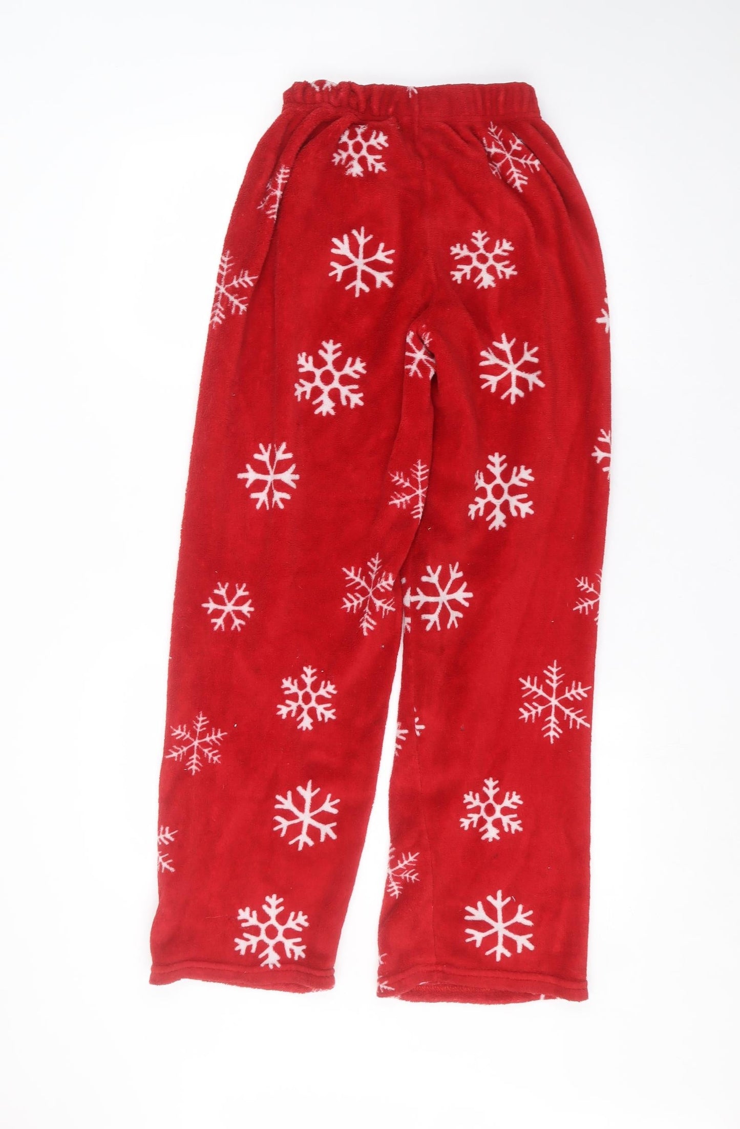 Primark Womens Red   Sweatpants Trousers Size 6 L28 in