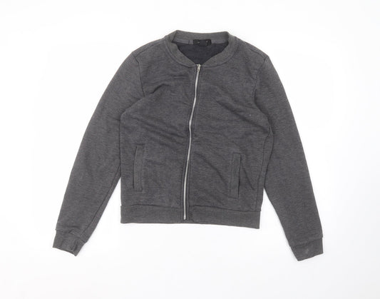 Atmosphere Womens Black   Full Zip Jumper Size 10