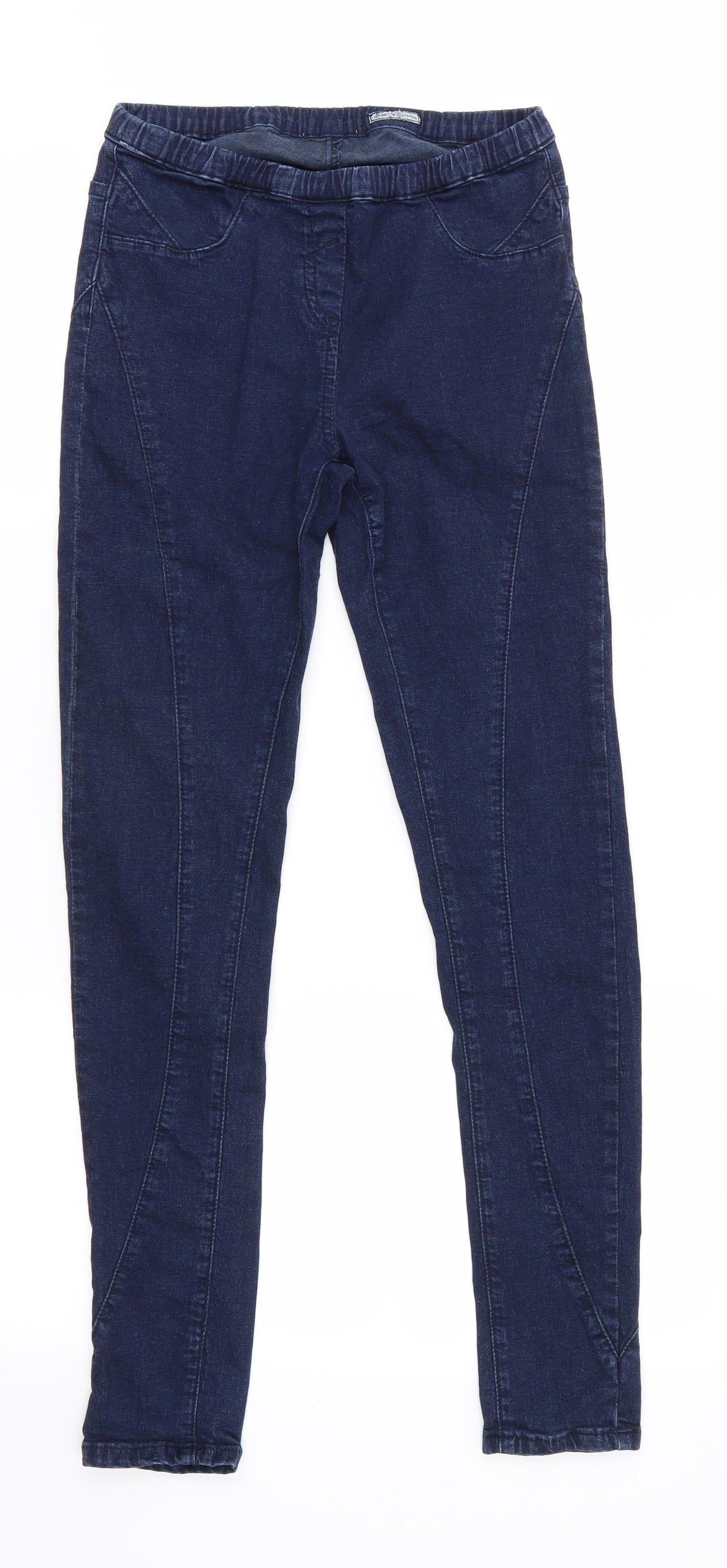 Preworn Womens Blue   Jegging Jeans Size 10 L28 in