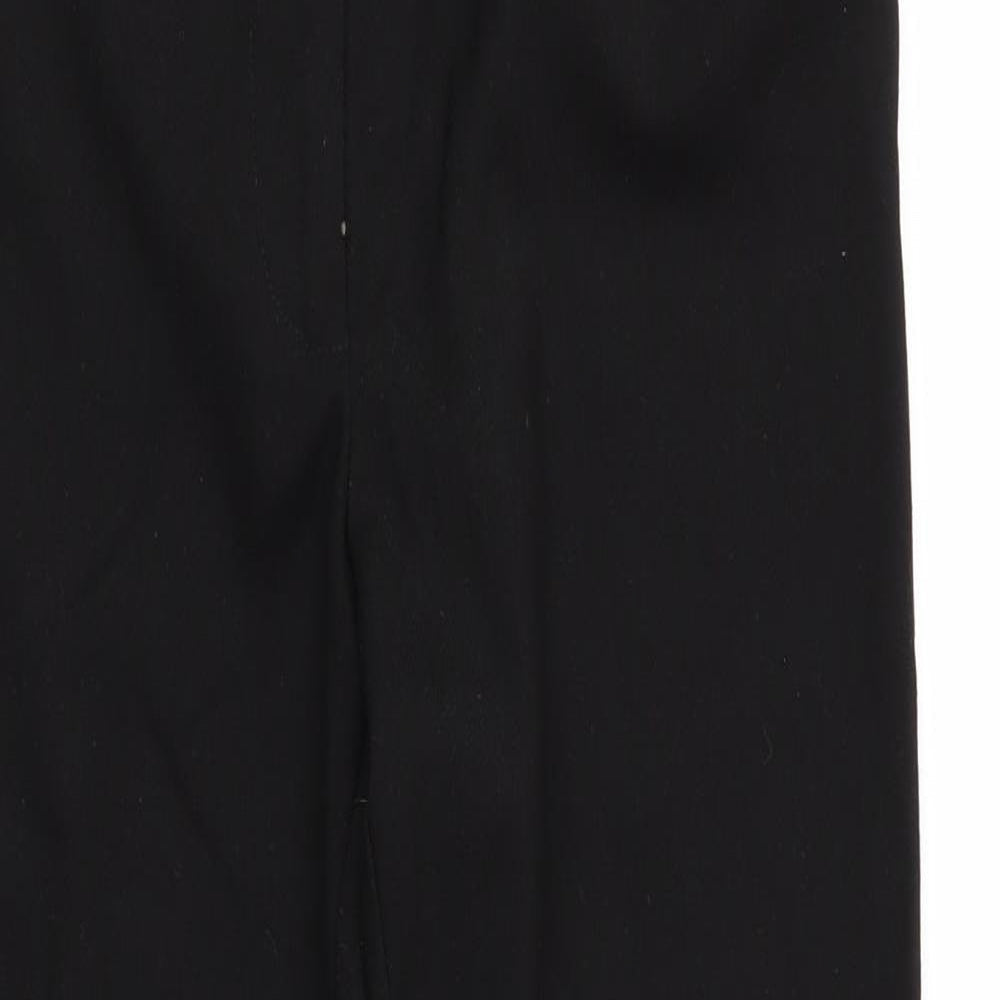 Oasis Womens Black   Trousers  Size 8 L27.5 in