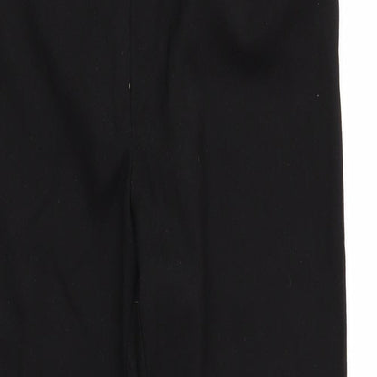 Oasis Womens Black   Trousers  Size 8 L27.5 in