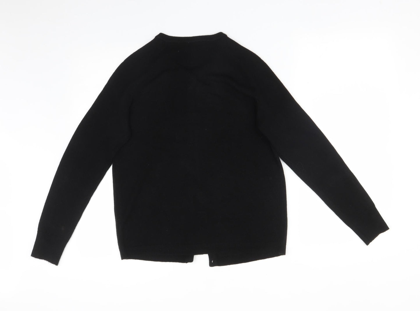 PLUM TREE Womens Black   Cardigan Jumper Size M