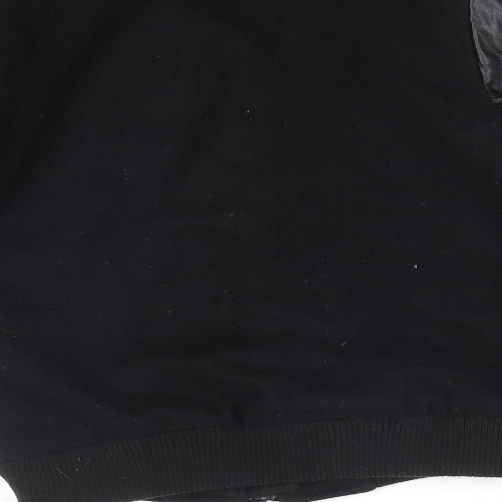 STILE BENETTON Boys Black   Jacket  Size S