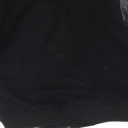 Stile Benetton Boys Black Jacket Size S