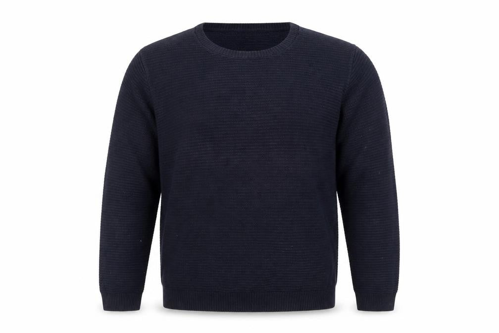 Marks & Spencer Mens Blue Striped  Pullover Sweatshirt Size L