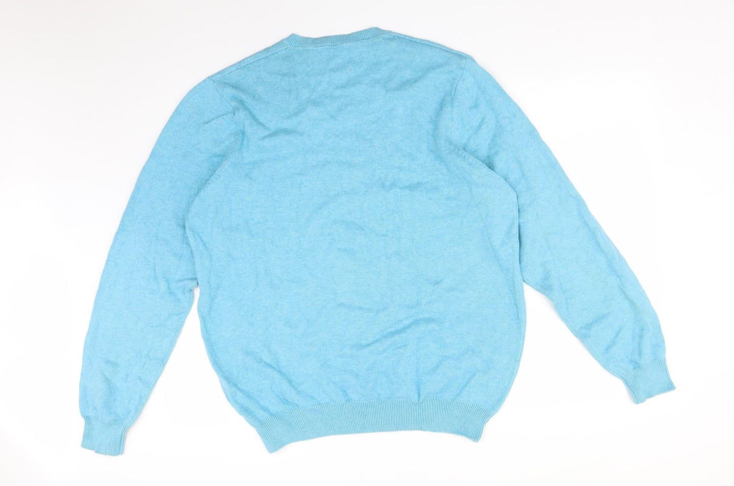 M&S Mens Blue   Pullover Sweatshirt Size L