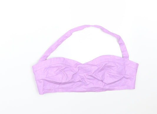 Preworn Womens Purple   Basic T-Shirt Size L