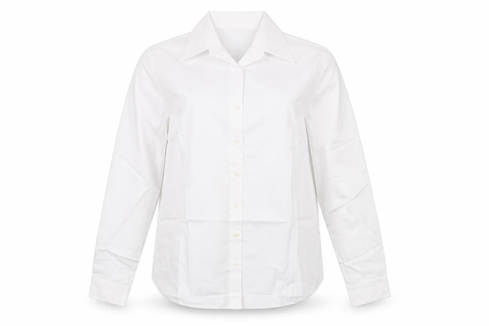 Disley Womens White   Basic Button-Up Size 18
