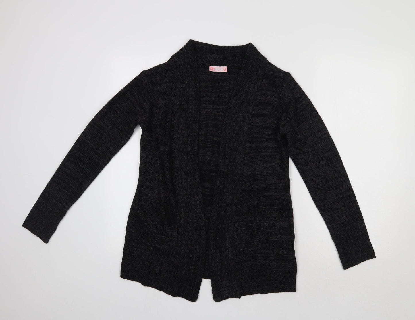 Flam Womens Grey   Cardigan Jumper Size M