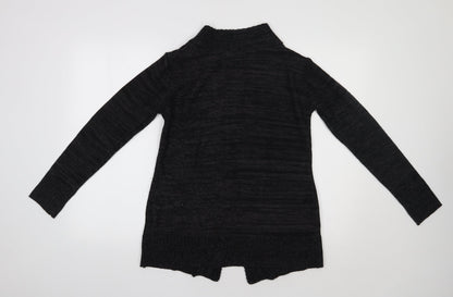 Flam Womens Grey   Cardigan Jumper Size M