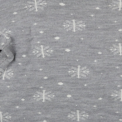 Preloved Harmony Collection Womens Grey   Pullover Jumper Size L  - Snowman - Label