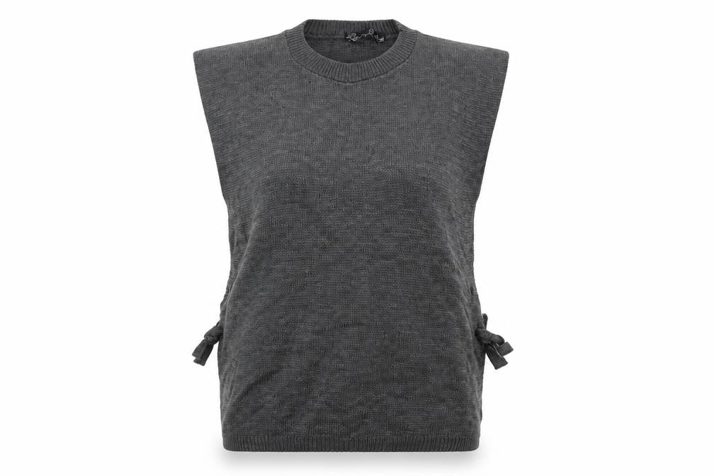 PINK Womens Grey   Pullover Jumper Size S