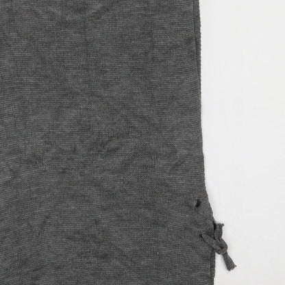 PINK Womens Grey   Pullover Jumper Size S