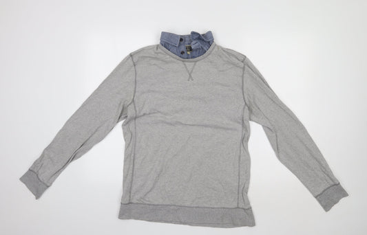 NEXT Mens Grey   Pullover Sweatshirt Size M