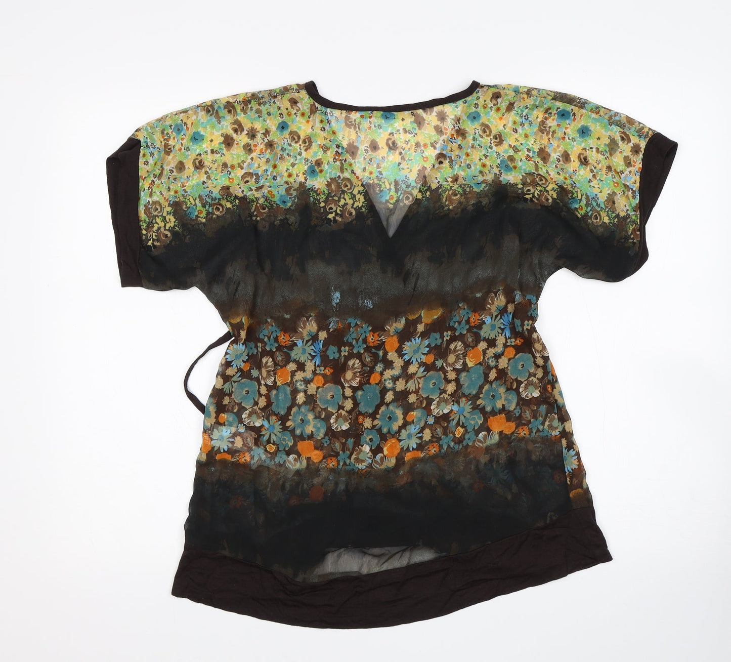Atmosphere Womens Multicoloured Floral  Basic Blouse Size 10