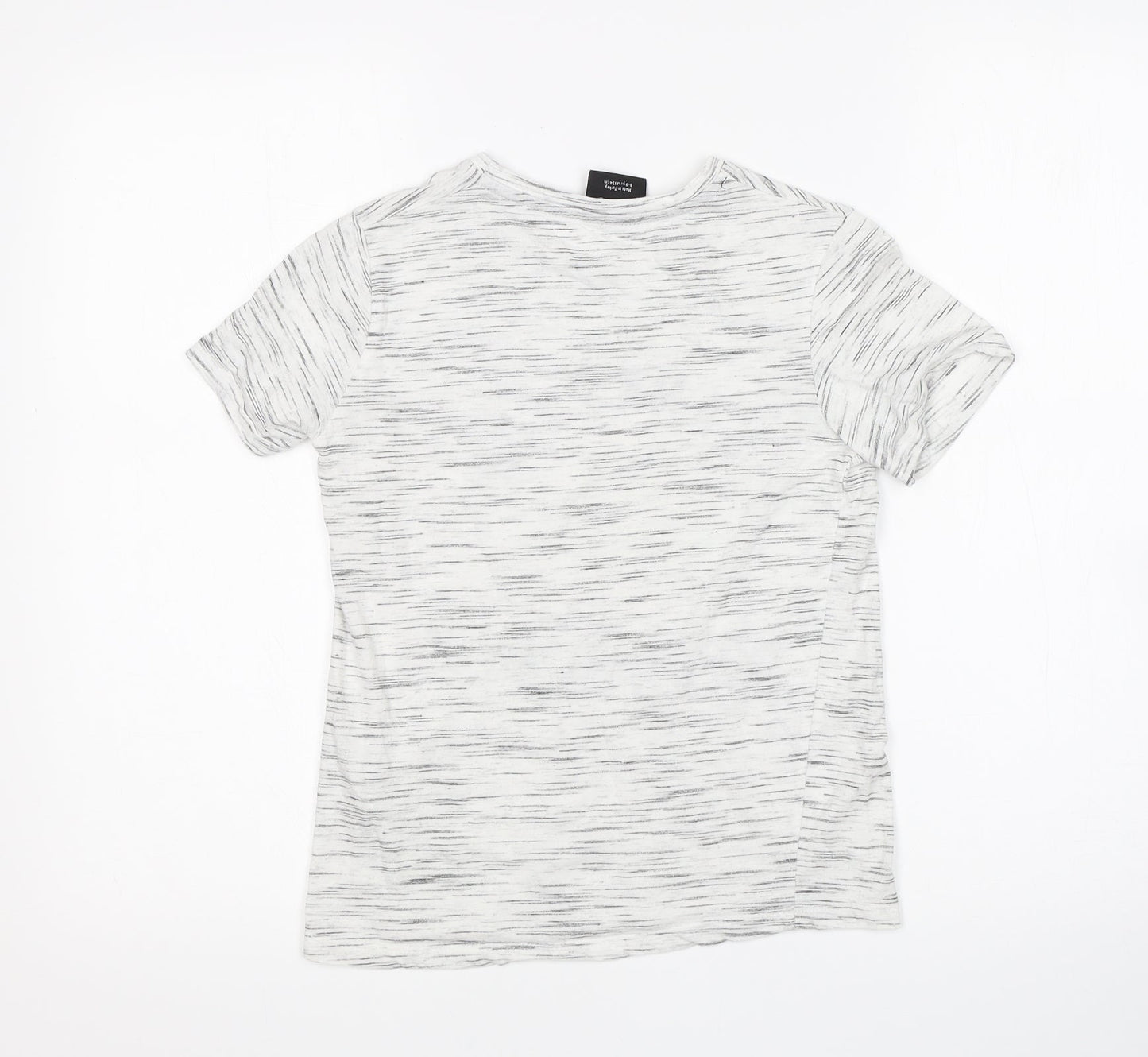 YD Girls Grey   Basic T-Shirt Size 8-9 Years
