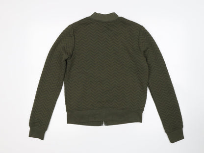 Atmosphere Womens Green   Full Zip Sweatshirt Size 8