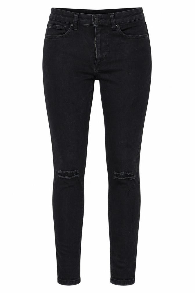 Denim Co Womens Black   Skinny Jeans Size 8 L25 in