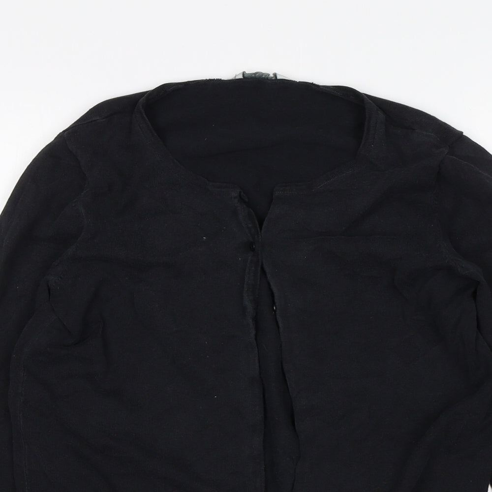 BHS Womens Black   Cardigan Jumper Size 12