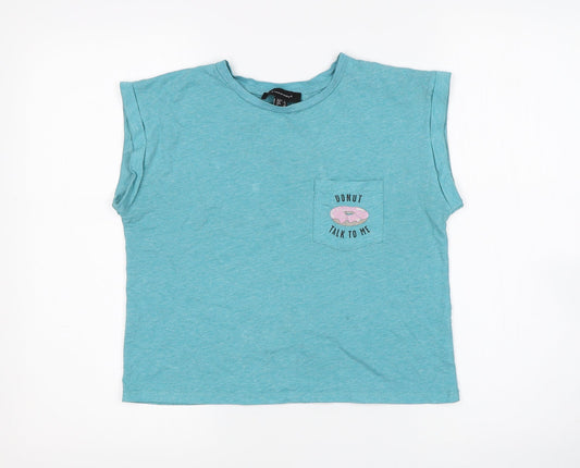 Atmosphere Womens Green   Basic T-Shirt Size 6