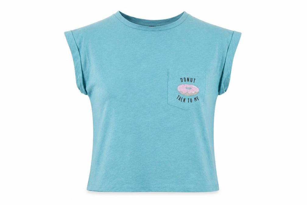 Atmosphere Womens Green   Basic T-Shirt Size 6