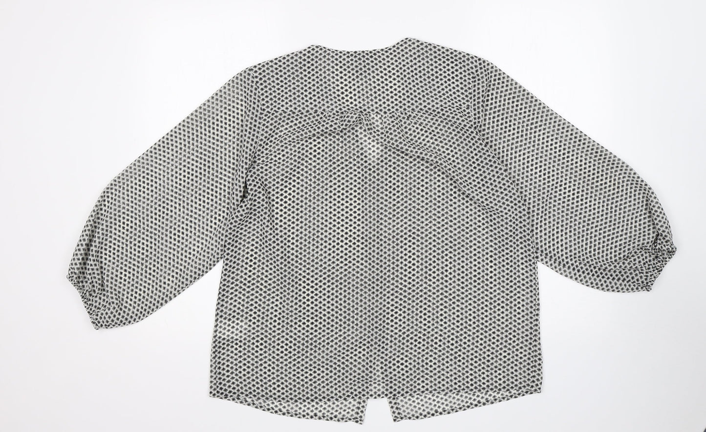 H&M Womens Multicoloured Polka Dot  Basic Blouse Size 8