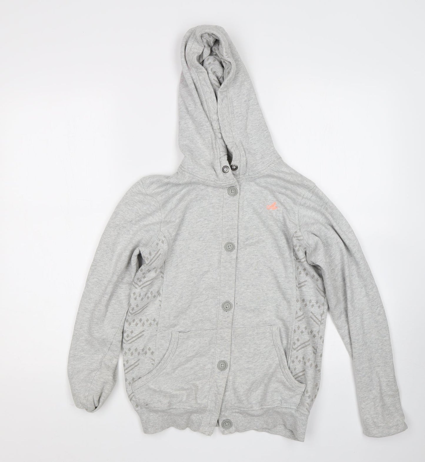 M&S Womens Grey   Cardigan Jumper Size 2XS