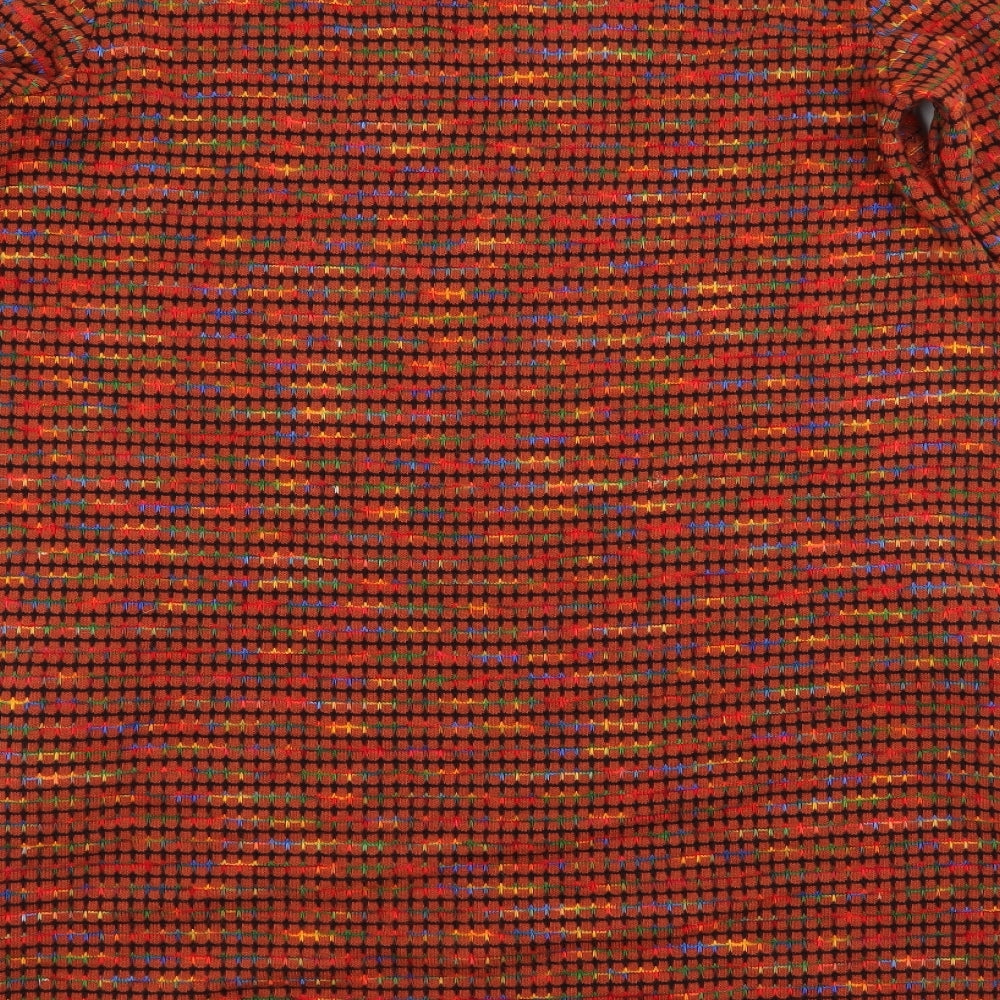 Preworn Womens Multicoloured Check  Jumper Dress