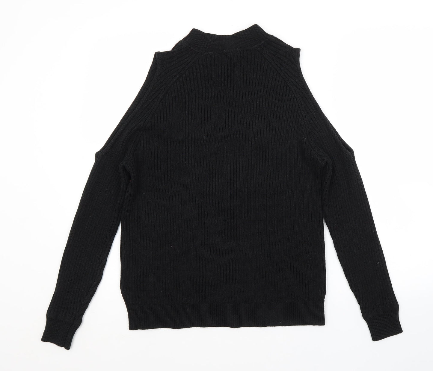 H&M Womens Black   Pullover Jumper Size S