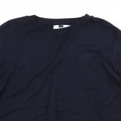 Preloved Topman Mens Blue   Pullover Jumper Size M - Detail