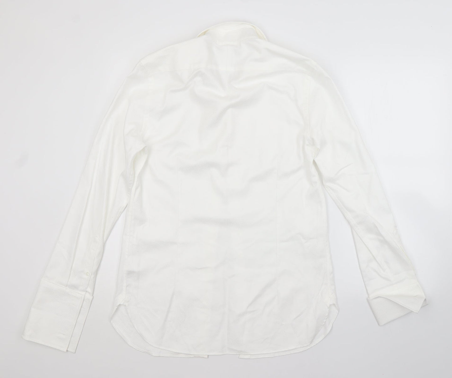 Hammond Mens White    Dress Shirt Size 14.5