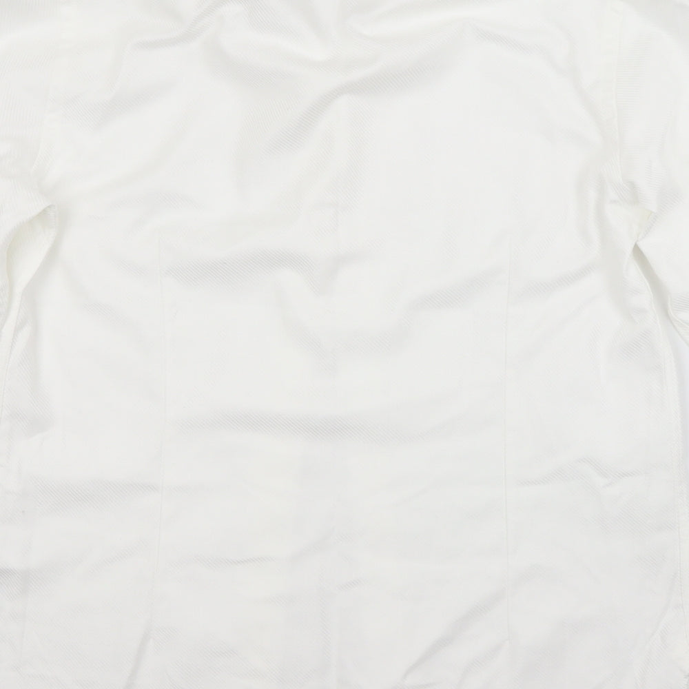 Hammond Mens White    Dress Shirt Size 14.5