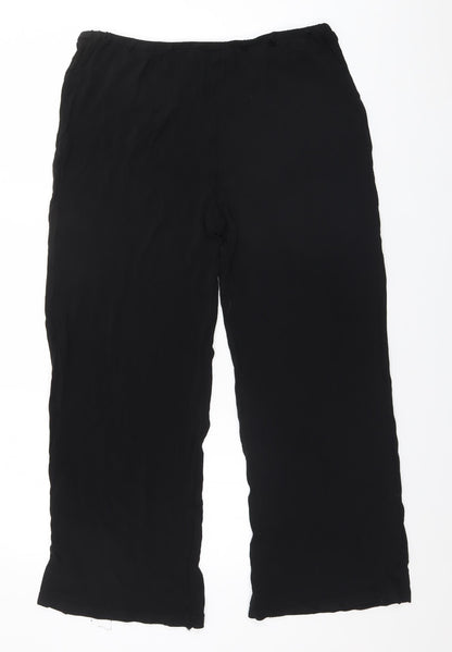 East Womens Black   Trousers  Size L L26 in