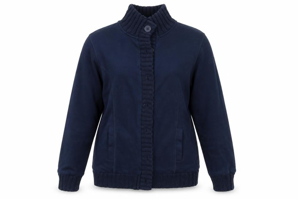 Damart Womens Blue   Cardigan Jumper Size 14