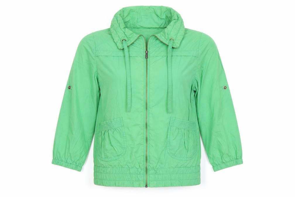 Papaya Womens Green   Overcoat Coat Size 10