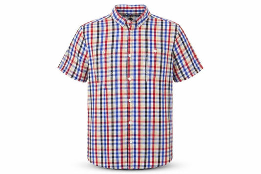 New Look Mens Multicoloured Plaid   Button-Up Size XL