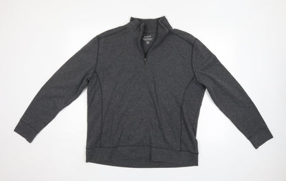 Preloved Easy Mens Grey   Pullover Jumper Size XL - Front