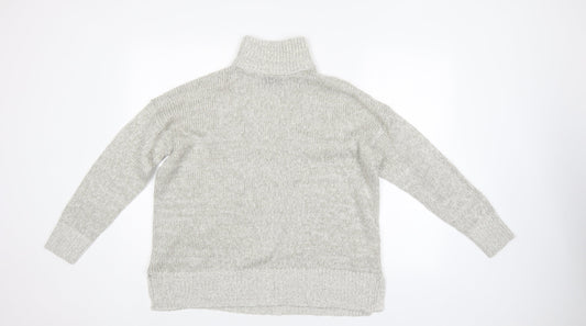 New Look Womens Grey   Pullover Jumper Size M