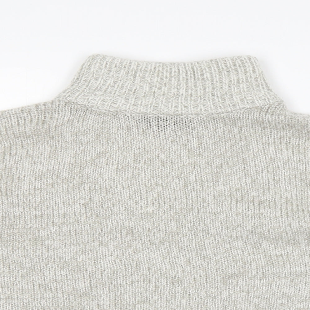 New Look Womens Grey   Pullover Jumper Size M