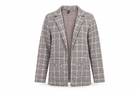Divided Womens Grey Houndstooth  Jacket  Size 4