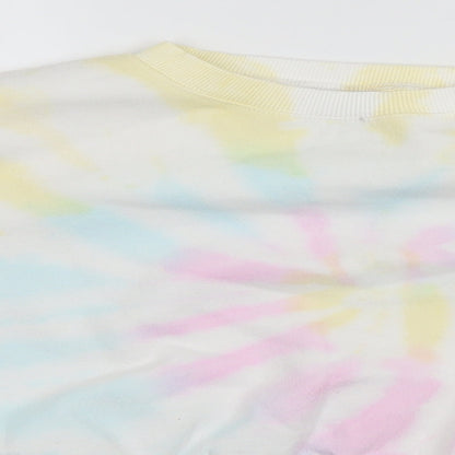 PRETTYLITTLETHING Womens Multicoloured Geometric  Pullover Jumper Size S