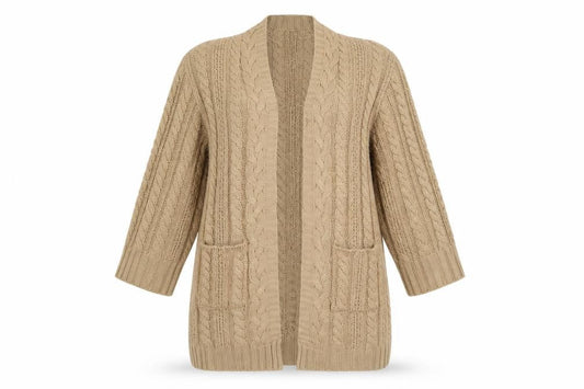 Boohoo Womens Brown   Cardigan Jumper Size S
